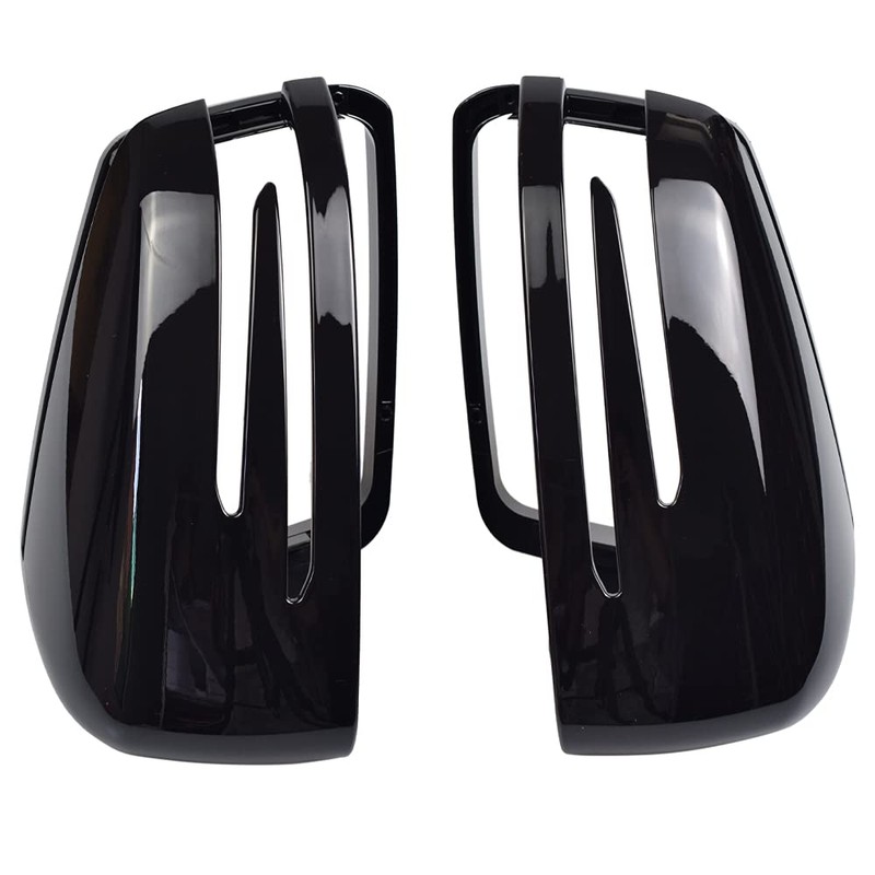 Hacreyatu 1 Pair Side Mirror Cap Covers For Benz W176
