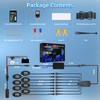 8Pods Segmented RGB LED Rock Lights Kit with APP/RF Remote