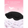 Aosun Sleep Masks for Side Sleepers, Upgraded 3D Sleep Mask