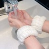Microfiber face wash wristband wrist face wash band 22ea