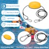 PATIKIL 7FT Float Rope Tow Line, 2 Set Heavy Duty