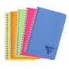 Clairefontaine 328535C Spiral Notebook, Linicolour 11 x 17 cm, 100