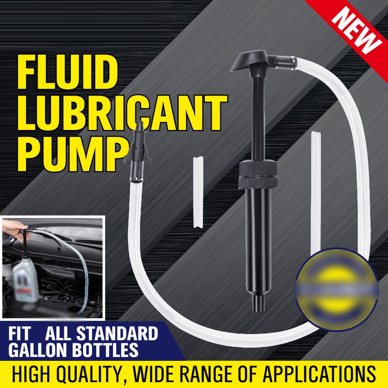 Lubricant Fluid Transfer Pump for Standard Gallon Bottles Manual Oil
