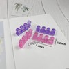 4 Pcs Toe Separators for Pedicure,Toe Separators for Women,Easy Finger