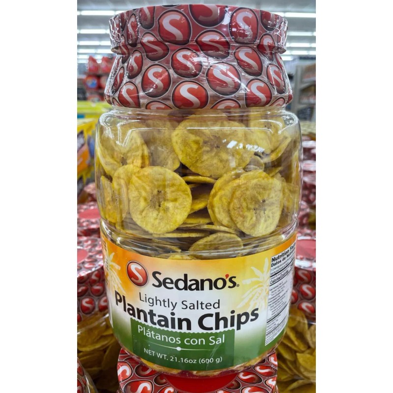 Sedanos Sedano's Lightly Salted Plantain Chips, 21.16 oz mariquitas de