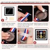 Silipull 6 Medals Display Case 13 x 11.81 Inch Medal