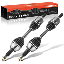 A-Premium Pair (2) Front CV Axle Shaft Assembly Compatible with Hummer H3 2006-2010, H3T 2009-2010, Left and Right, Replace# 10374204, 15886012
