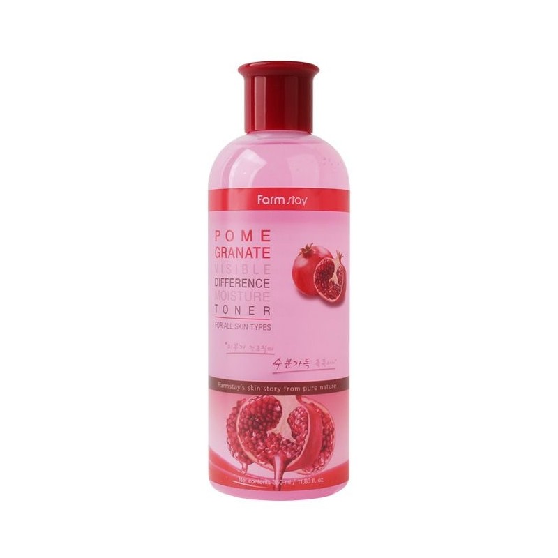 farm stay 팜스테이 석류 비저블 디퍼런스 모이스처 토너 350ml