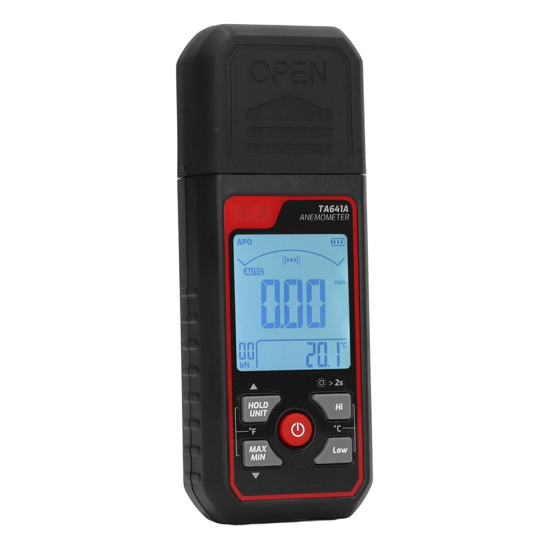 8 Blades Digital Anemometer High Accuracy Handheld Wind Speed Meter