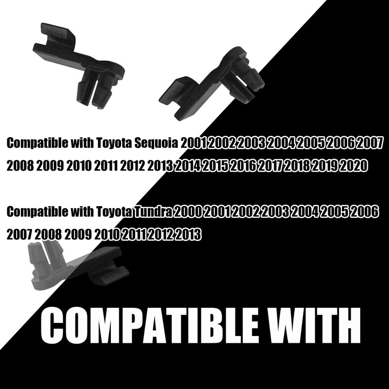 GolTHd 2PCS Hood Safety Catch Snap, Hood Clips Compatible with