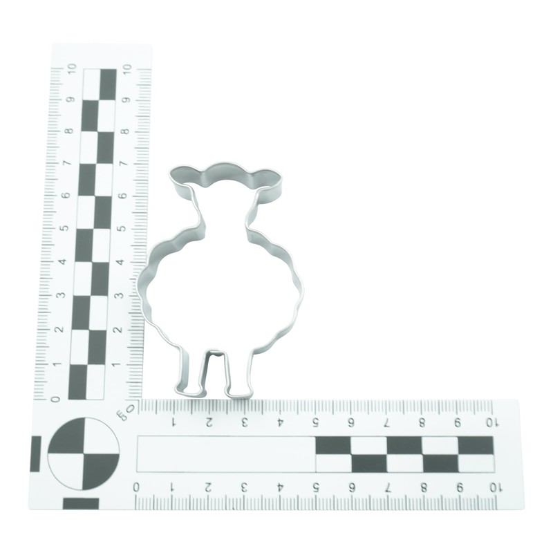 BekkiB 7153 Sheep Cookie Cutter Dimensions 6.5 x 4.5 cm