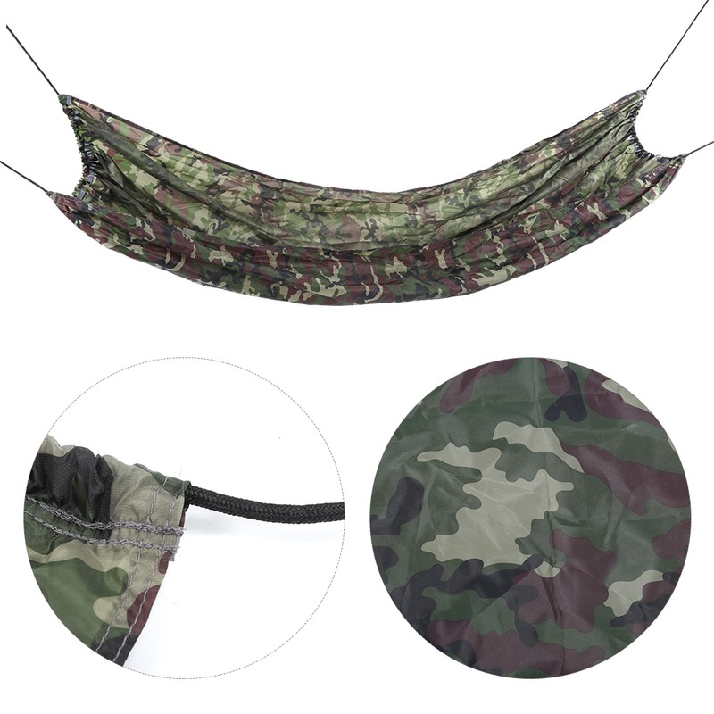 Outdoor Camping Travel Swing Anti Rollover Single Double Hammock Hanging