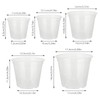 Orchid Flower Pot Breathable Clear Orchid Planting Pot with Holes