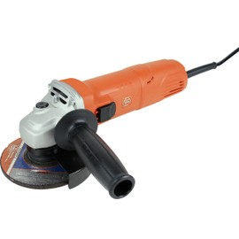 Fein Corded Compact Angle Grinder with 4-1/2" Grinding Wheel and 5-8/11" Mounting Thread - Solid Metal Drive Head, 420 W Output, 12,500 RPM - WSG 7-115/72219760120