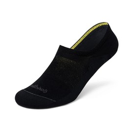 Allbirds Unisex Anytime No Show Sock, Lightweight Organic Cotton Ped Socks for Men & Women - Natural Black - Medium