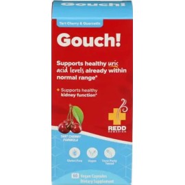 Redd Remedies Gouch Dietary Supplement 60 Capsules - Uric Acid - Kidney Support
