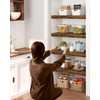 Makentra 4 Pcs 40×16 Wire Shelf Cover – Engineered Wood