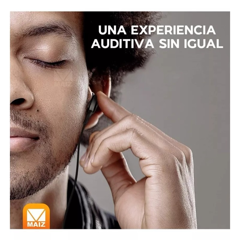 Maíz Audifonos In-ear Alambricos Pc Jack 3.5mm Manos Libres