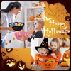 4 Pcs Large halloween candy bowl Trick or Treat Candy