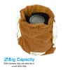 PATIKIL Soft Drawstring Lens Case, 9.84"x6.69"x0.24" Drawstring Lens Pouch, Camera