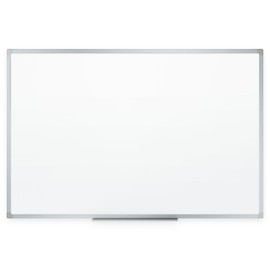 Mead Dry Erase Board, Whiteboard / White Board, 24" x 18", Silver Aluminum Frame (85355)