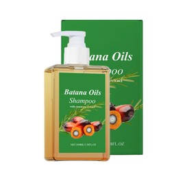 Batana Oil Shampoo,Organic Batana Oil for Healthy Hair,Anti Hair Loss, Eliminates Split Ends,Repairs Damaged Hair for Denser Fuller Healthier Hair for All Hair Types,100ML