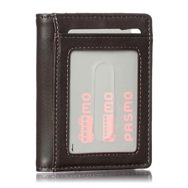 Pregiudizio Men's Lightweight Thin Italian Lamb Leather Single Pass Case