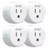 Gosund 4PK Gosund Wifi Smart Plug Outlet Alexa Google Home