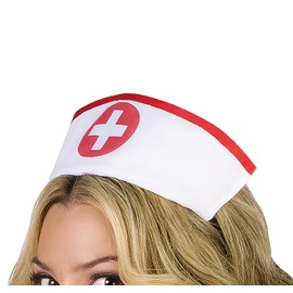 Fun World Women's Say Ahhhh! Nurse Adult Costume, white, S/M Size 2-8