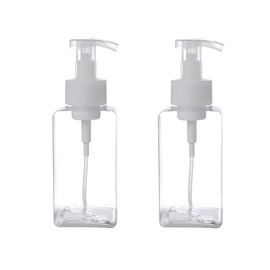 450ml Hand Wash Dispenser Foaming Refill Bottle 1+1 Brown 1pc + Brown 1pc 2ea