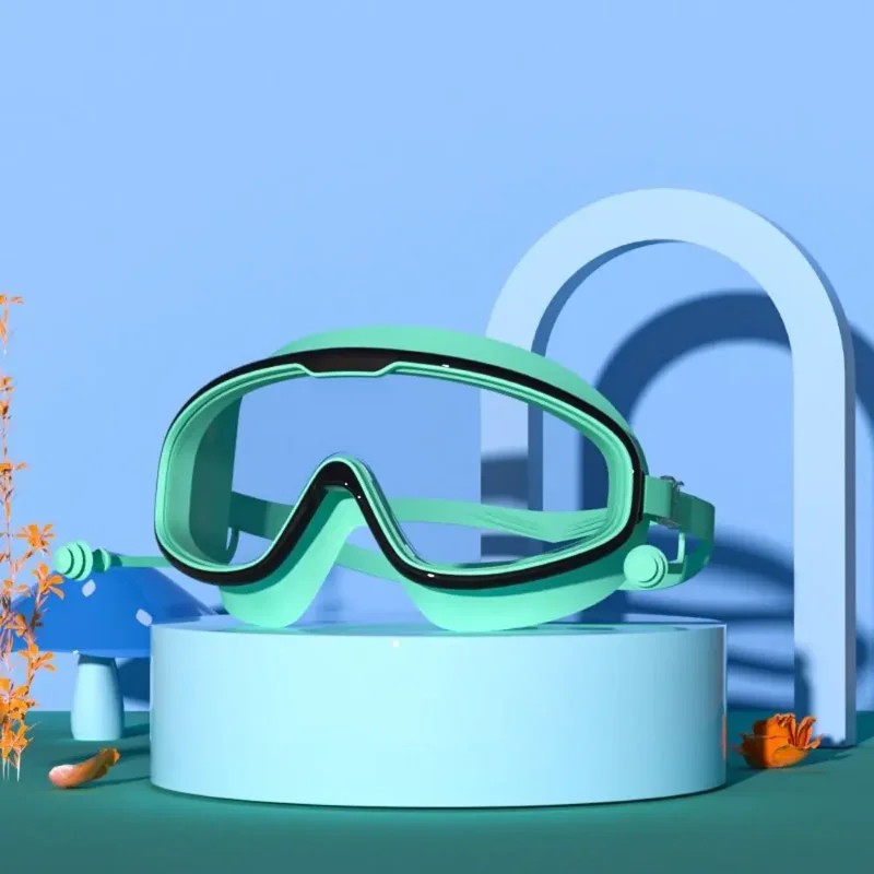 Kids Swim Goggles for Boys & Girls – Panoramic Anti-Fog