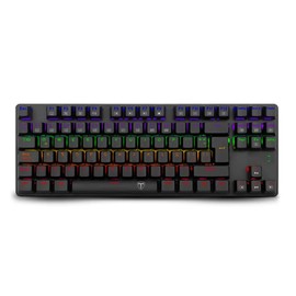 T-Dagger Teclado Gamer Mecánico Bora T-TGK313 Rainbow Blue Switch                                                                                     