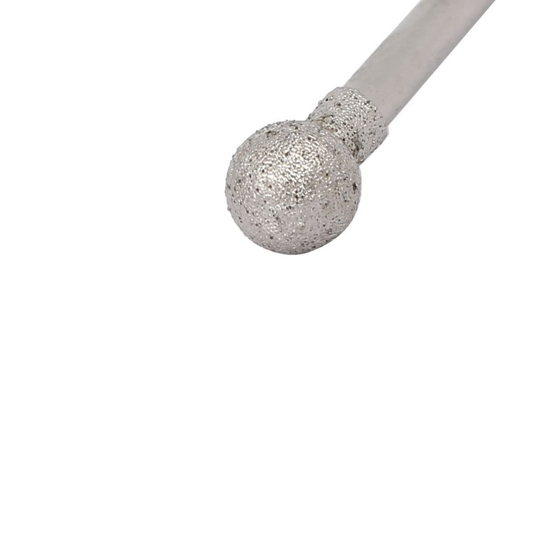 Sourcingmap 2.35mm Shank 5mm Dia Diamond Head Ball Shaped Grinding