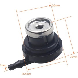 30mm Gas Fuel Tank Vent Valve fit for Generac GP5500 GP6500 GP7500E XT8000E RS8000E XP6500E for MTD/CUB CADET outdoor power equipment RT35 RT45 RT65 FT24 Generator