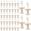 DAHI Guest Gifts Christening Wedding Guardian Angel Keyring Lucky Charm