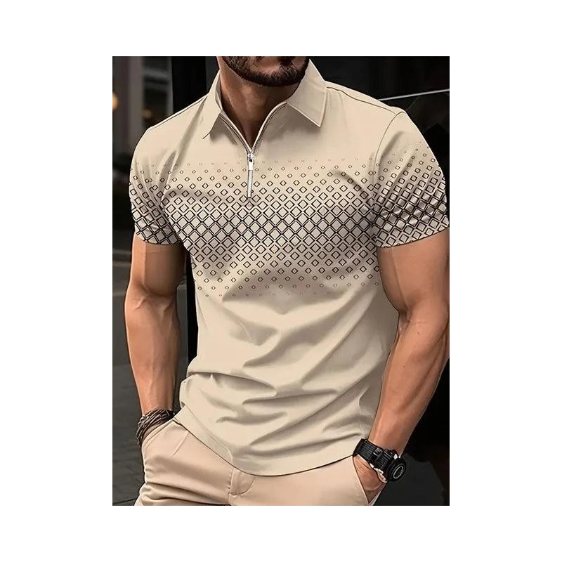 Performance Quarter Zip Golf Polo:_Pdd-Dlldxpl013_S