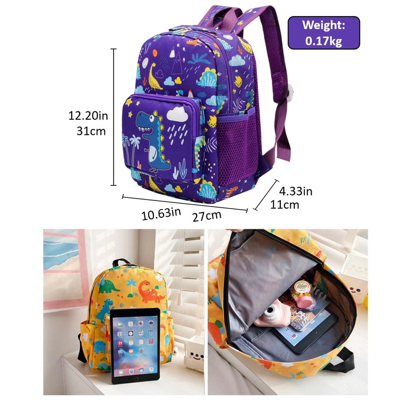 POWOFUN Kids Toddler Preschool Travel Backpack Cute Cartoon Schoolbag Backpack