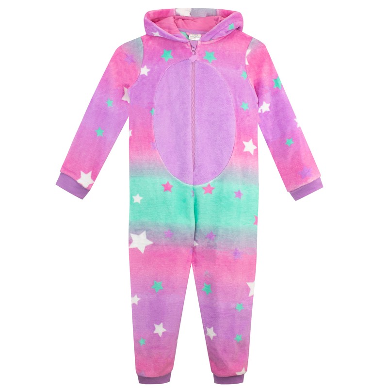 Harry Bear Girls' Unicorn Romper, multicoloured