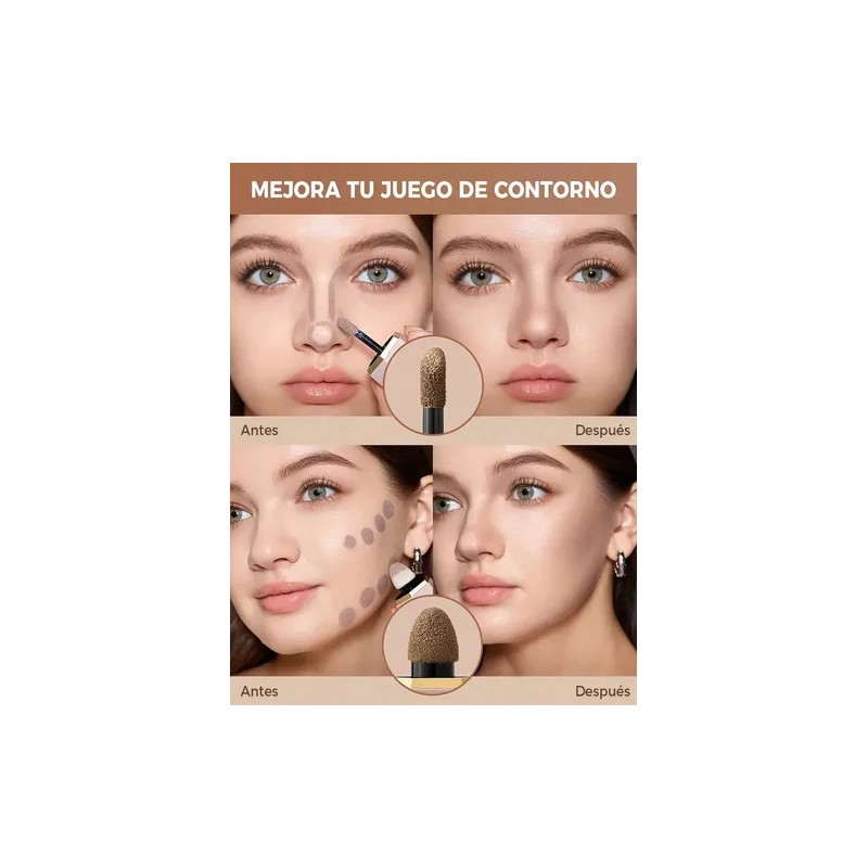 Sheglam Precision Sculpt Dúo Contorno Líquido-hazelnut Latte
