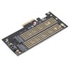 Pcie M.2 Adapter B&amp;M Key NVMe SSD Expansion Card for
