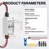 KNMIPJD Solar Panel Disconnect Switch，400V 50Amp Solar Breaker， IP65 Outdoor