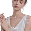Fashion necklace, exquisite butterfly clavicle chain, temperament fringe butterfly necklace,