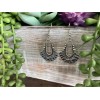 Boho HAMMERED BOHO TRIBAL WESTERN EARRINGS