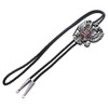 [Bowties.jp] 双頭の鷲 紋章 ループタイ ネックレス ポーラータイ ポロタイ ボロタイ prt0166