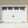 Cre8tive Hardware Magnetic Garage Door Hardware Set - Rustic Rings
