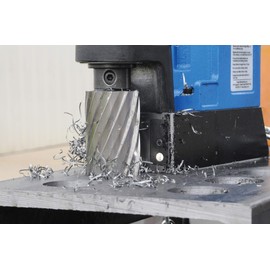 Hougen 12122 11/16 Inch Diameter x 1 Inch Depth of Cut 12,000 Series High Speed Steel Annular Cutter 3/4 Inch Weldon Shank for Magnetic Drills
