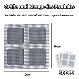 Stickers for Hair Drains, Disposable Hair Drain Stickers, Drain Strainer, Disposable Shower Drain Net Stickers, Hair Strainer Shower, Hair Catcher for Shower Drains and Shower Drains (Pack of 50)