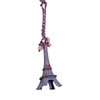 Mini Paris Eiffel Tower with Doodads on 18 Inch Brass