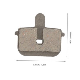 Kisangel 5 Pairs Semi Metal Mountain Bike Brake Pads for Electric Bikes Noise Reducing Disc Brake with Easy Swap Design High Wear Resistance and Rapid Braking Efficiency for Riding