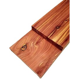Barrington Hardwoods Eastern Red Cedar Lumber - 3/4" x 5" (2 Pieces) (3/4" x 5" x 48")
